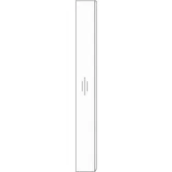 Sanipa Passleiste variabel, Breite 100 cm, Wine-Red, ZB50066 ZB50066