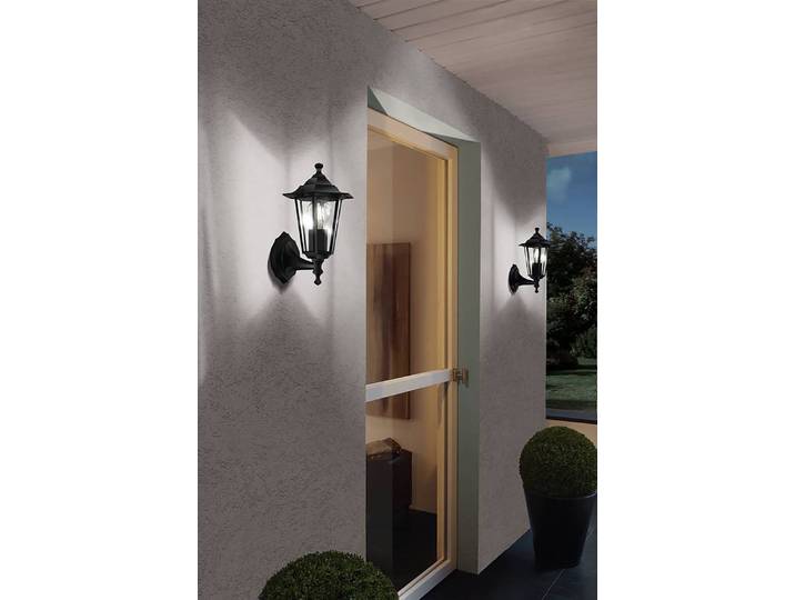 Applique Laterna Type B sans capteur 17 x 32 x 23cm Noir/Noir