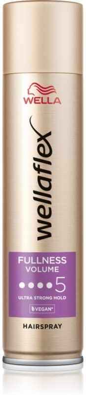 Wella Wellaflex Fullness Volume laque cheveux fixation extra forte élasticité et volume 250 ml