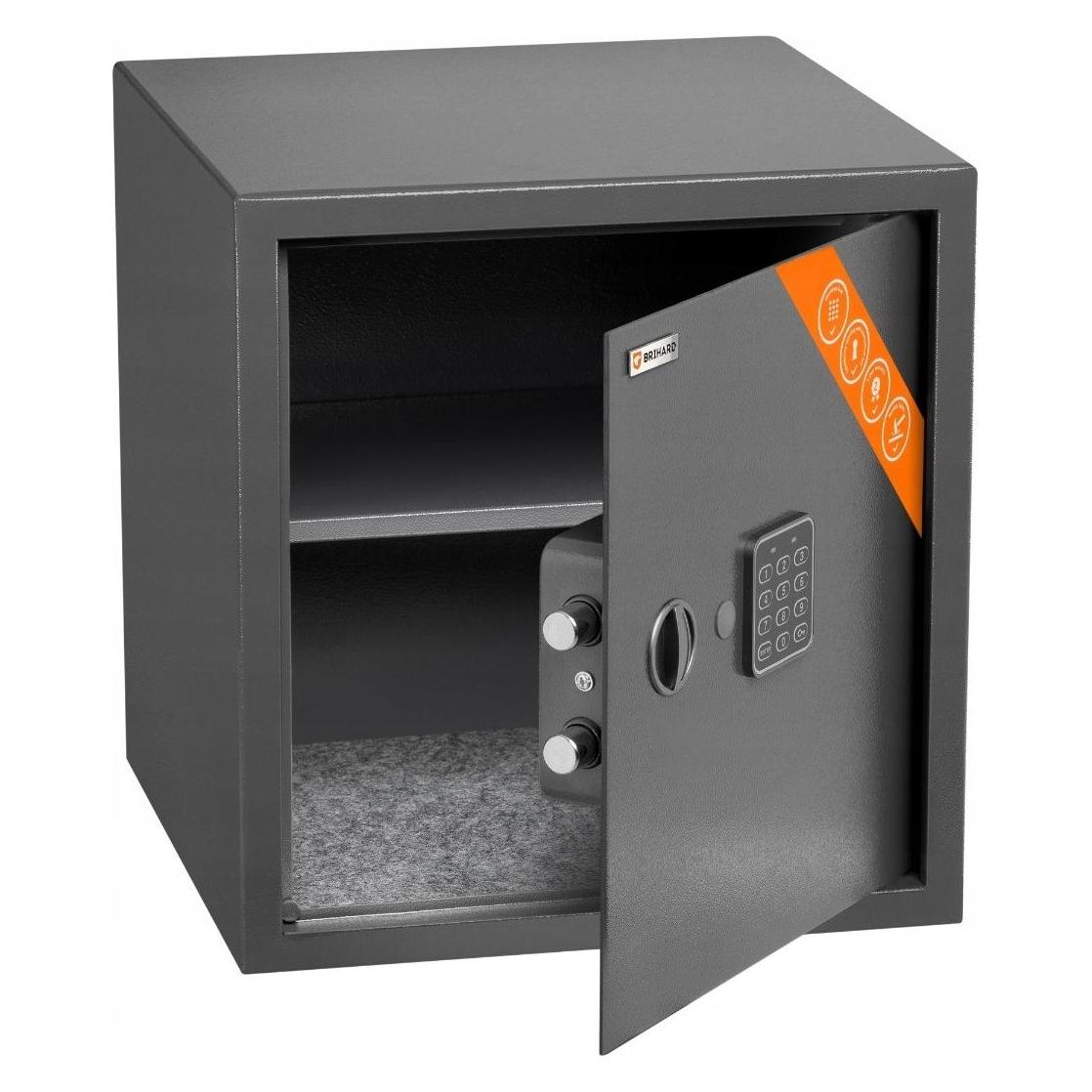 Brihard Digitaler Tresor mit feuerfester Dokumententasche (48 l) (39562100)