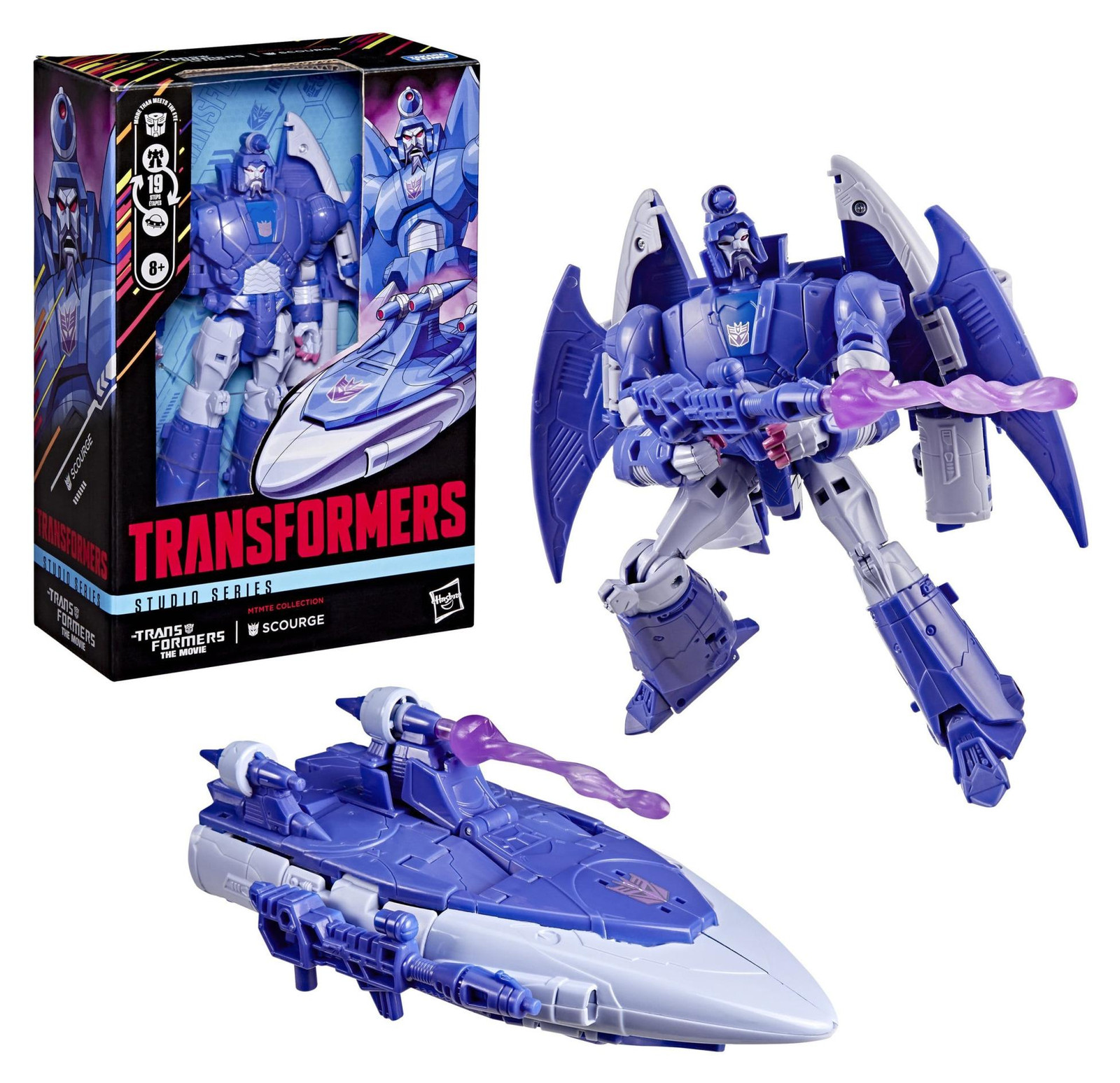 Hasbro Transformers Studio Series MTMTE Scourge Voyager Actiefiguur 16.5 cm