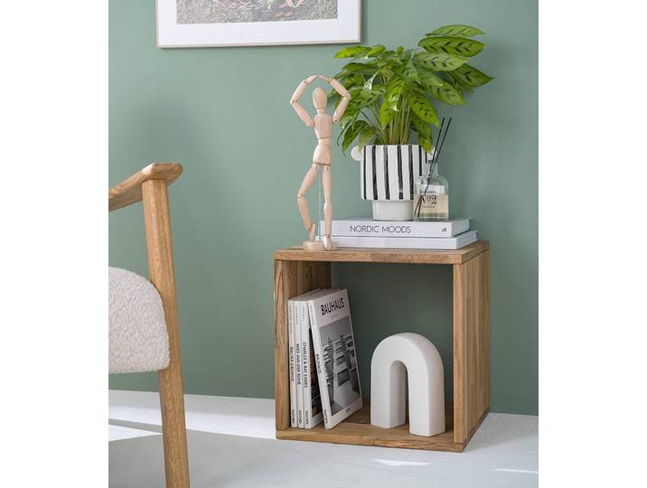 Étagère GrapWOOD Chêne massif huilé Marron/Chêne 39 x 39cm Chêne
