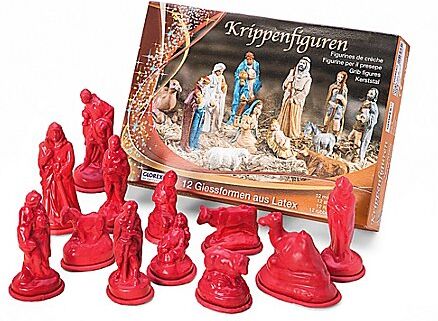 Gießformen "Krippenfiguren"