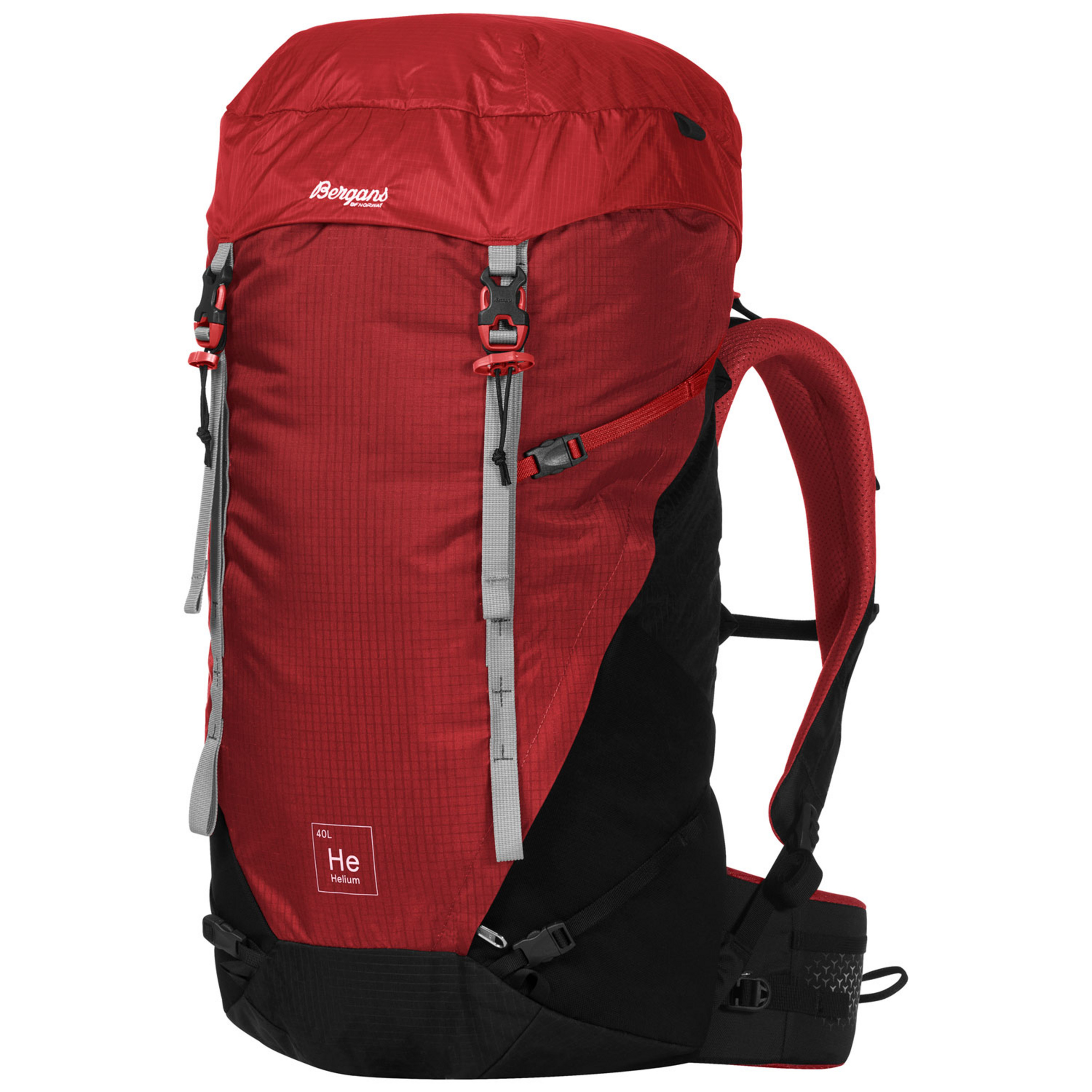 Bergans Helium V5 40 Wanderrucksack rot Größe 40L Camping