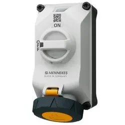 Mennekes 5614304G Wandsteckdose DUOi 32A3P4h 110V IP69