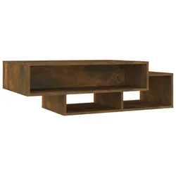 vidaXL Couchtisch Räuchereiche 105x55x32 cm Holzwerkstoff