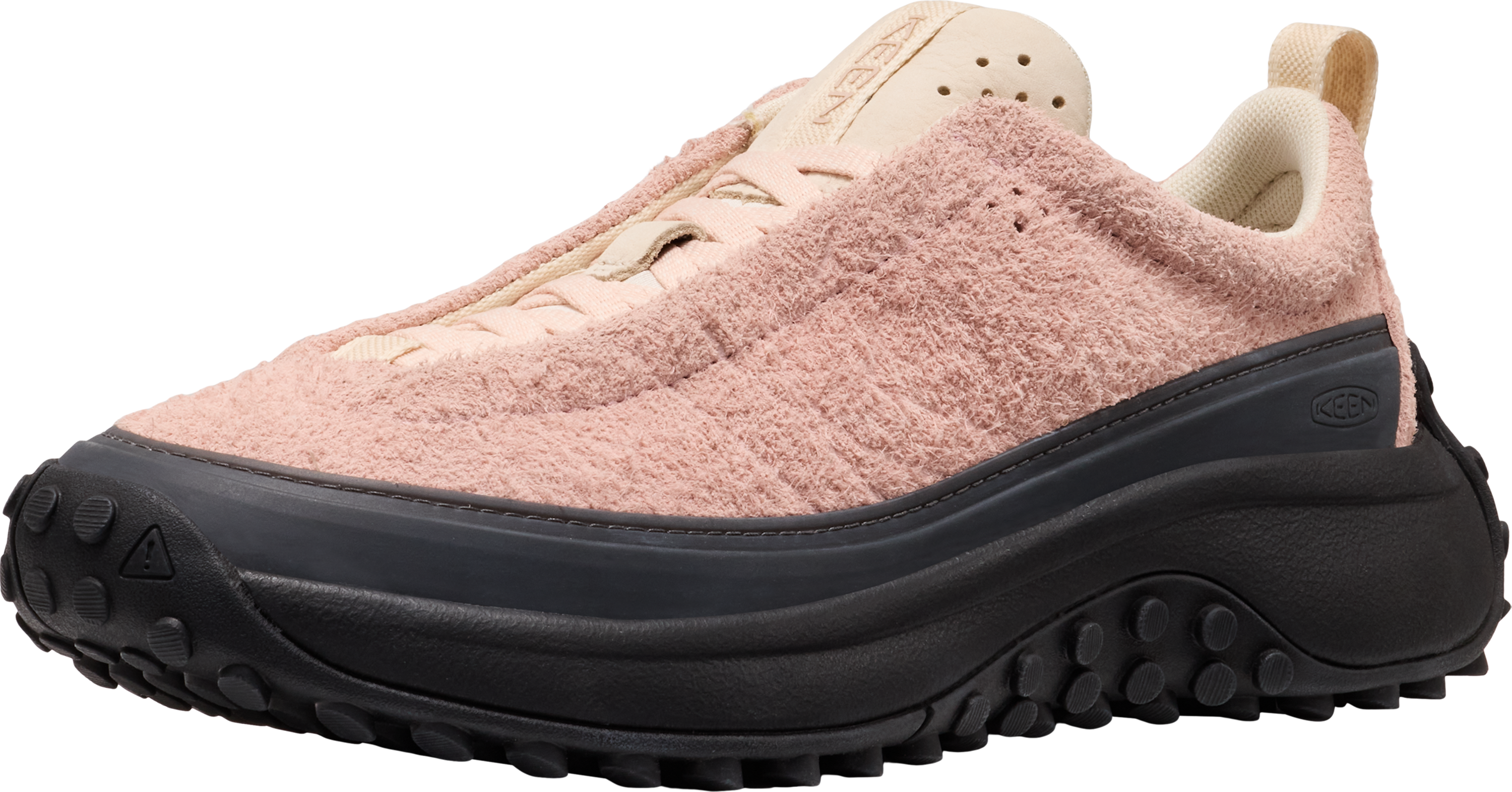 Sneaker KEEN "KS MINO", Damen, Gr. 41, rosa (cameo rose, birch), Leder, Schuhe Sneaker, aus Premium Leder cameo rose, birch 41