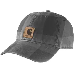 Carhartt Flanell Cap AH7198 107198 veganer Kunstlederaufnäher