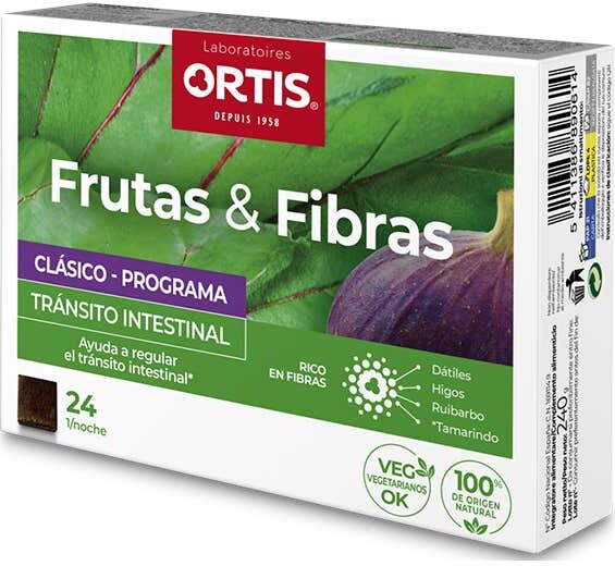 Ortis Frutas&Fibras Clásico 24 cubos