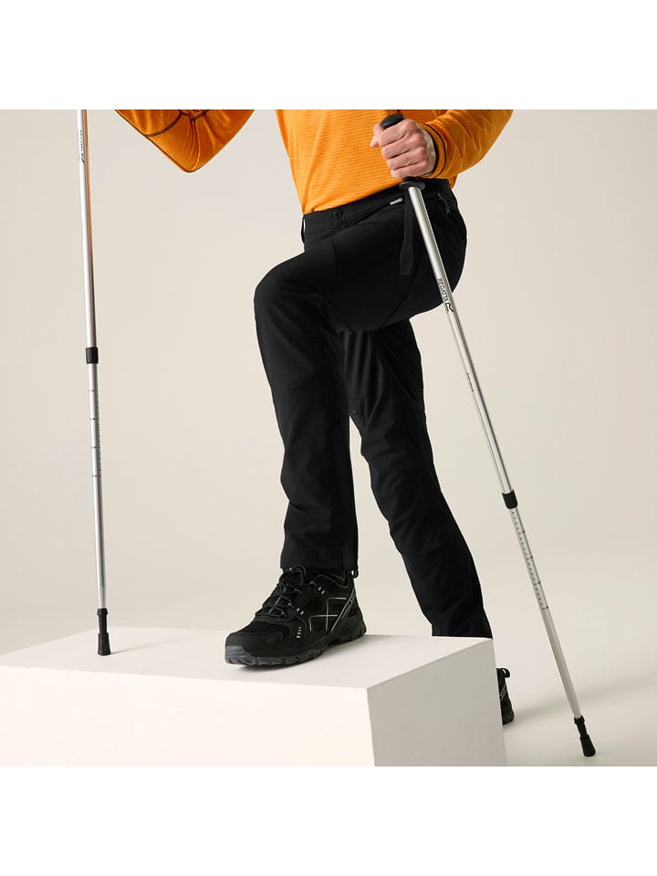 Regatta Trekkinghose "Questra" in Schwarz - 50