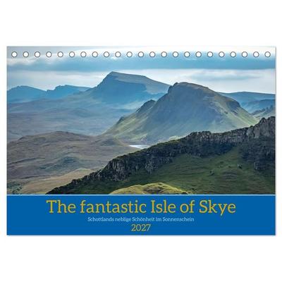 The fantastic Isle of Skye (Tischkalender 2027 DIN A5 quer), CALVENDO Monatskalender