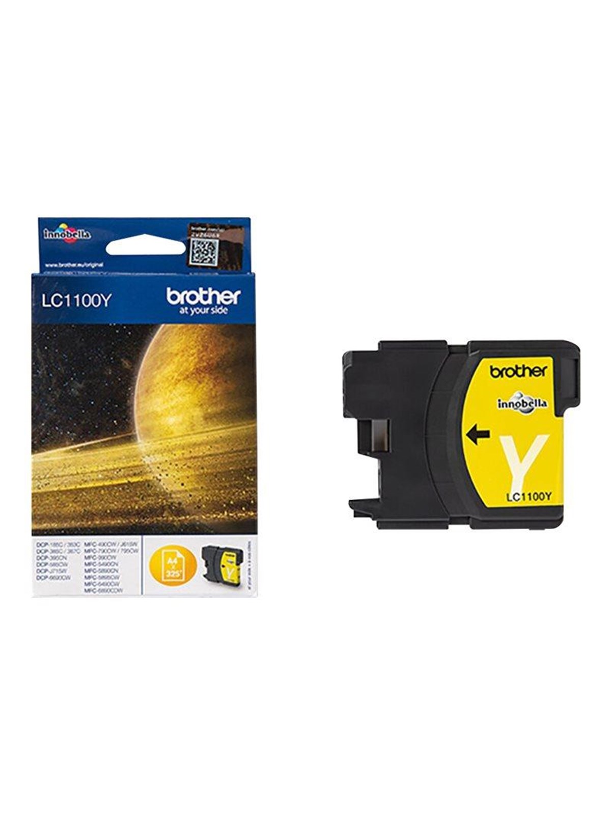Brother LC1100Y / LC 1100Y Yellow Ink - Tintenpatrone Gelb