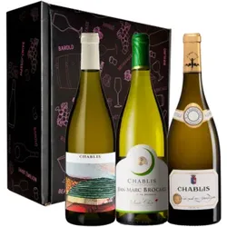 Wein Geschenkset - Best Of Chablis - 3 Fl. - 2.25L