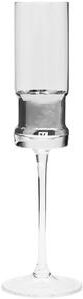 Classic Touch Set of 6 Flute Glasses with Band Design