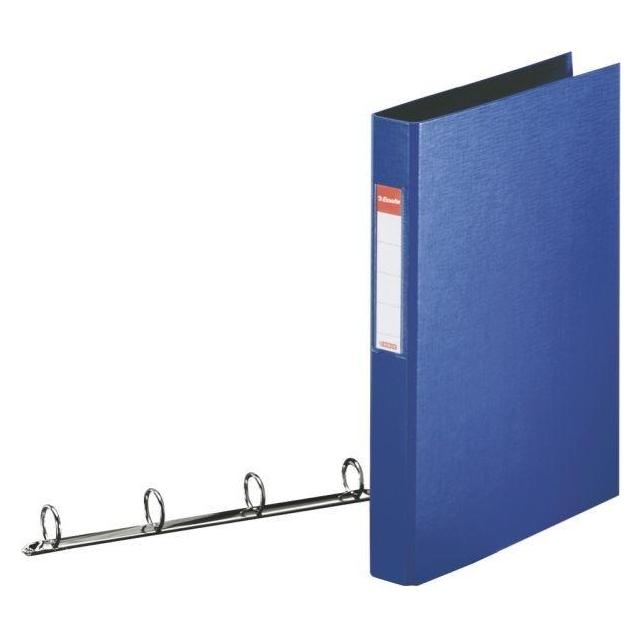Esselte Standard Ring Binders, PP Blue 4x25 mm, A4, Blau, 2,5 cm, 3,5 cm (A4, 35 mm) (14460)