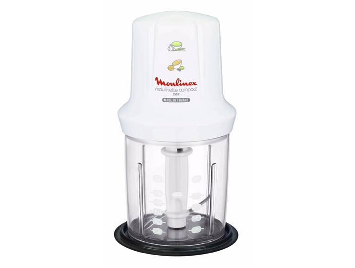 Moulinex Moulinette Compact M2 DJ3051 Minihacker – Gemüseschneider/Zerkleinerer – weiss