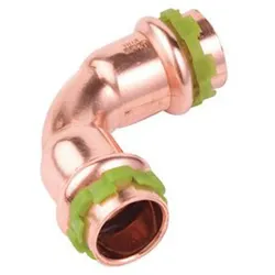 Logafix Kupfer Bogen 90° i/i 18 V-Kontur