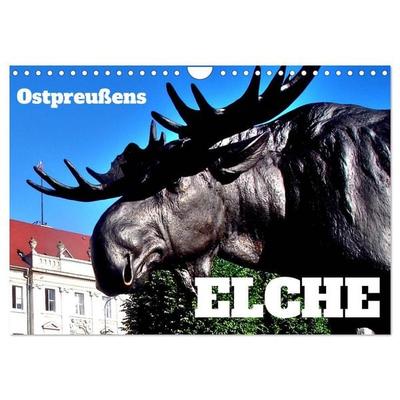 Ostpreußens Elche (Wandkalender 2027 DIN A4 quer), CALVENDO Monatskalender