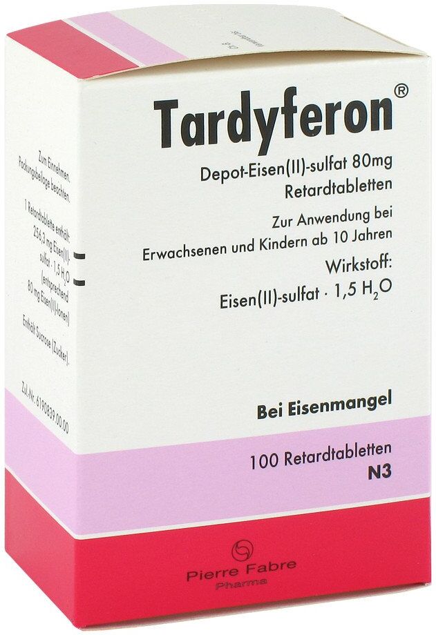 Tardyferon Depot-Eisen(II)-sulfat 80mg