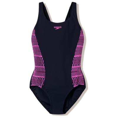 Speedo - Women's Placement Muscleback - Badeanzug Gr 40 blau