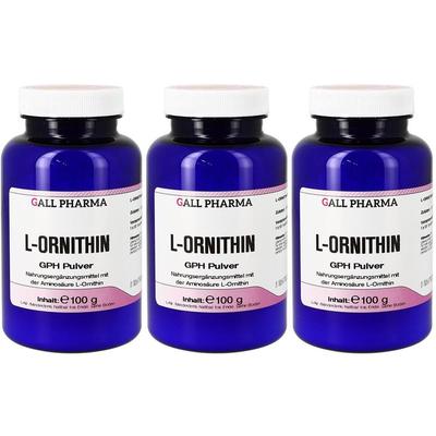 L-Ornithin Pulver x3 3x100 g
