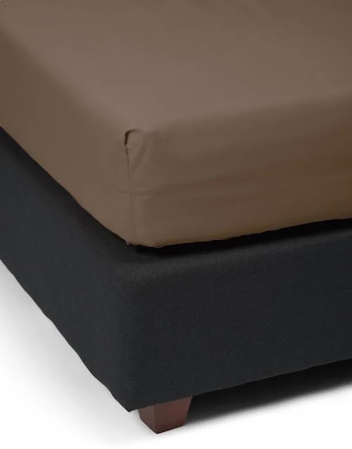 Essenza Minte Cafe Noir Topper Hoeslaken van Satijn voor Volwassenen