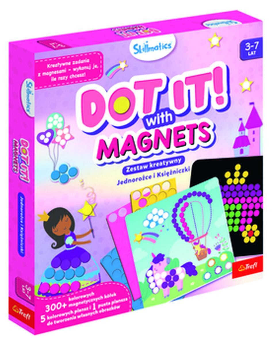 TREFL Skillmatics Dot It! Creatieve set met eenhoorns en prinsessen, 62600