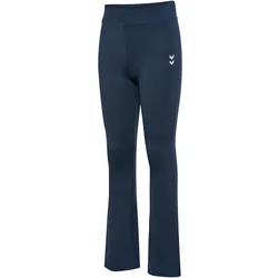 hummel hmlJR High-Waist Flared Leggings Kinder 1023 - black iris/black iris 98