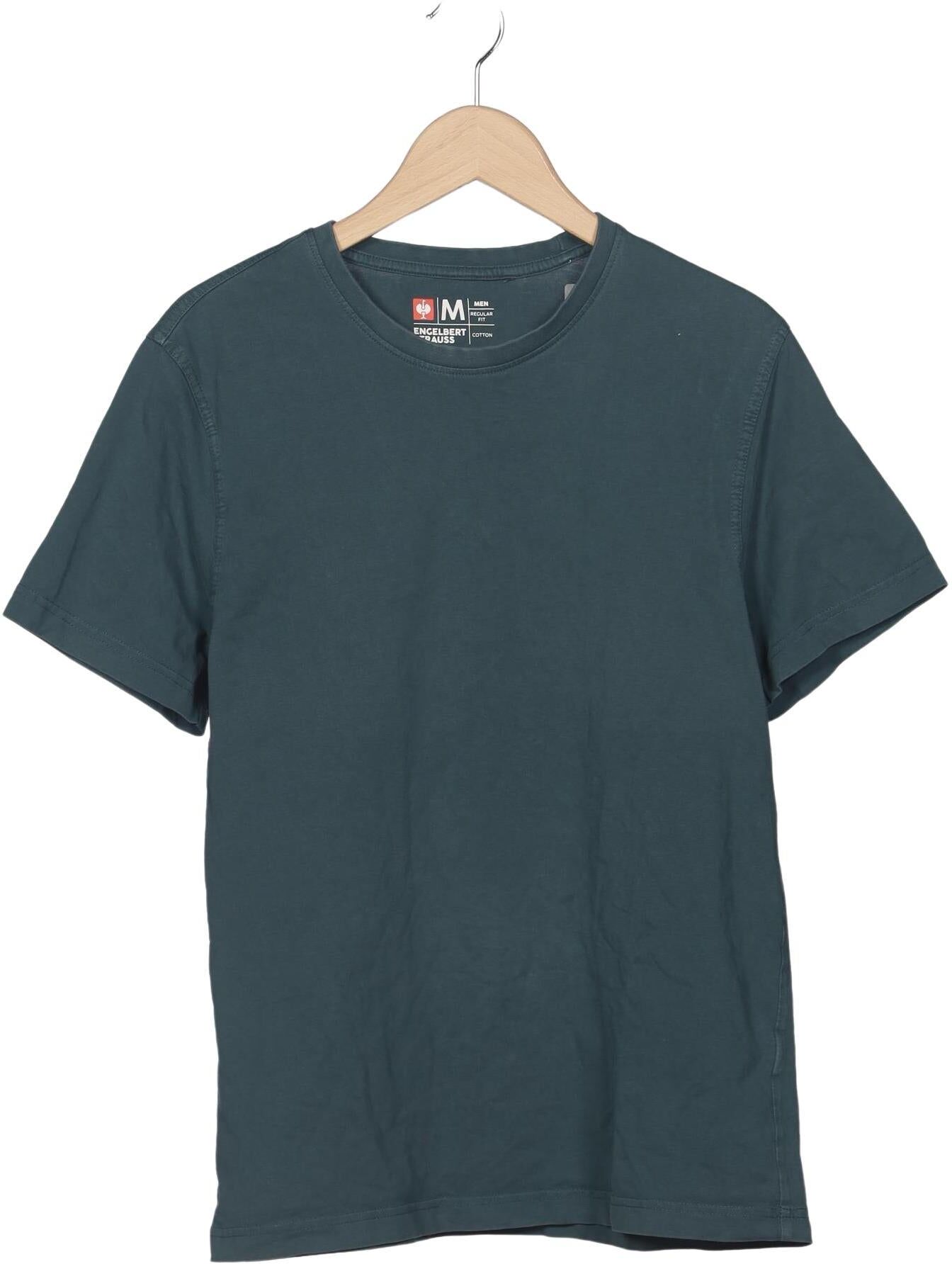 engelbert strauss Herren T-Shirt, Türkis, Gr. M, Baumwolle - Second Hand