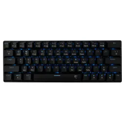White Shark Premium Line GK-003111 Kaiken US (US, Kabelgebunden, Kabellos), Tastatur, Schwarz