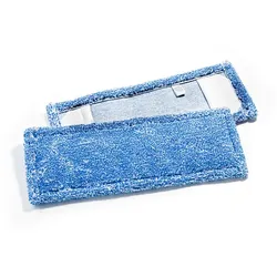 Wischmop Mopptex Microfasermop Premium Mopp blau 40 cm hervorragende Leichtläufigkeit, Wasser- u. Schmutzaufnahme