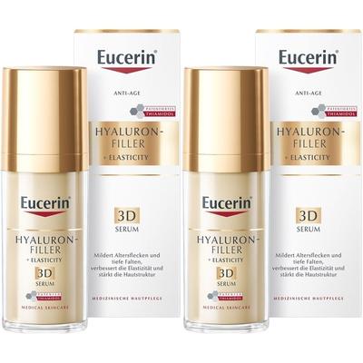 Eucerin Hyaluron-Filler + Elasticity 3D Serum x2 2x30 ml Creme