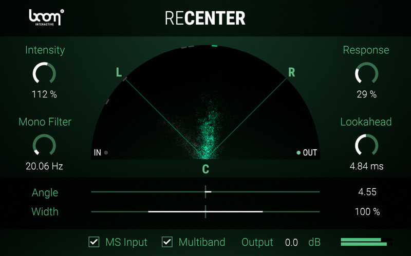 BOOM Library Recenter