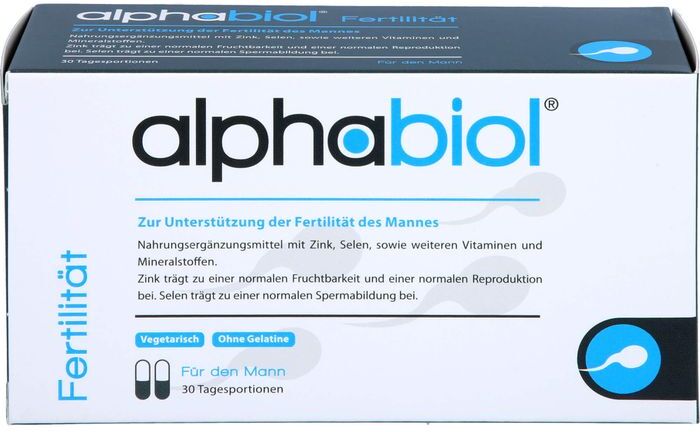 Nanorepro AG ALPHABIOL Fertilität für den Mann Kapseln 60 St. (42 g)