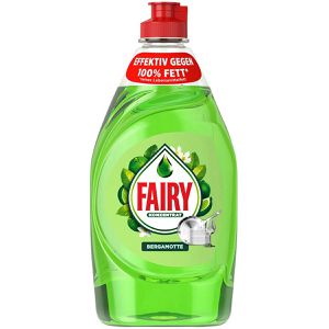 Fairy Spülmittel Bergamotte, Konzentrat, höchste Fettlösekraft, Flasche, 450 ml