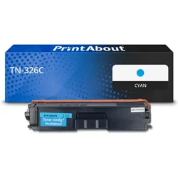 Toner kompatibel mit Brother TN-326C - Cyan - Hohe Kapazität