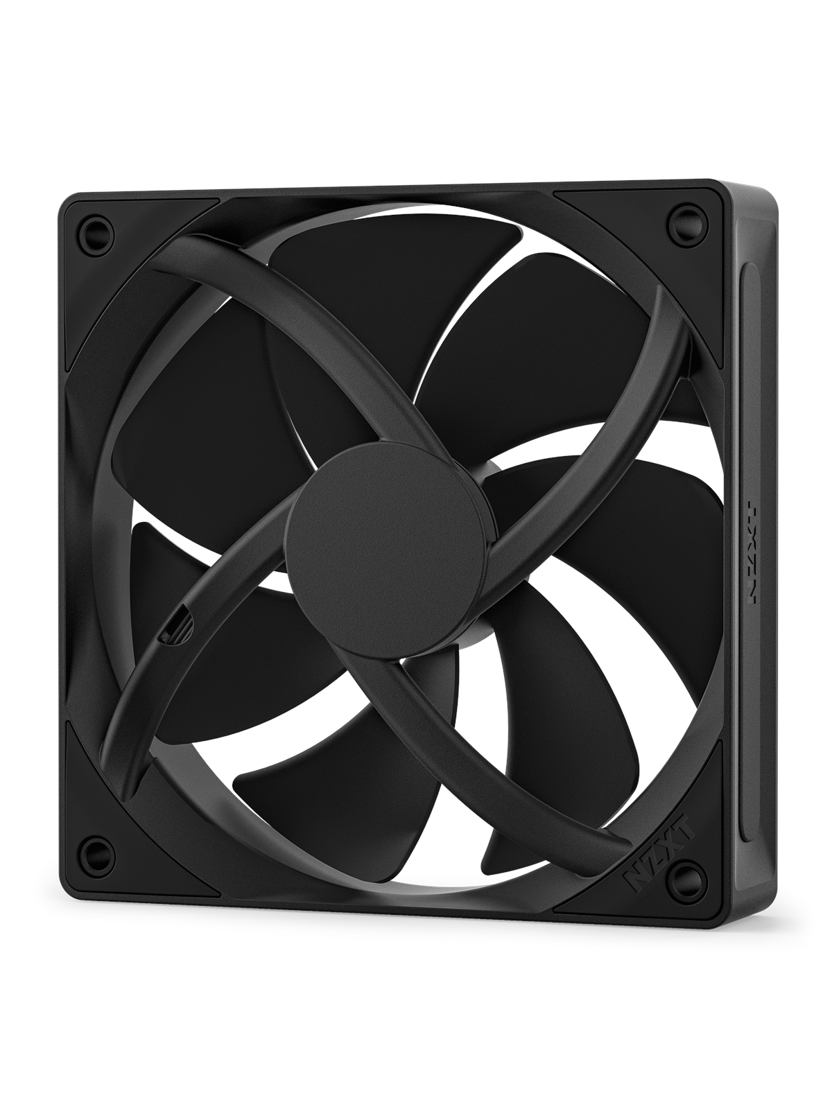 NZXT F120P V2 - Static Pressure - Gehäuselüfter - 120mm - Schwarz - 30 dBA