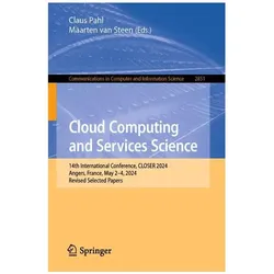 Cloud Computing and Services Science, Fachbücher von Maarten Van Steen, Claus Pahl