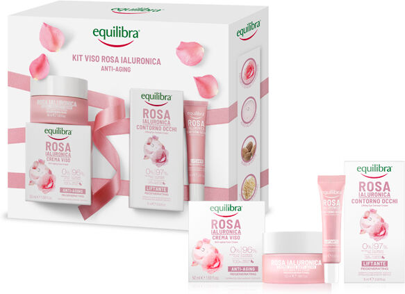 Antica Farmacia Orlandi Equilibra Kit Rosa C/viso+c/occhi