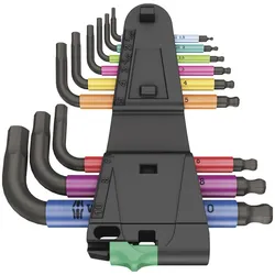 Wera, Sechskantschlüssel, 950/9 Hex-Plus Multicolour 2
