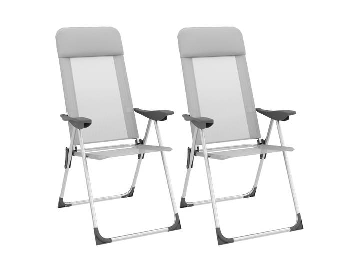 Gartenstuhl ELLIE 2er Set grau