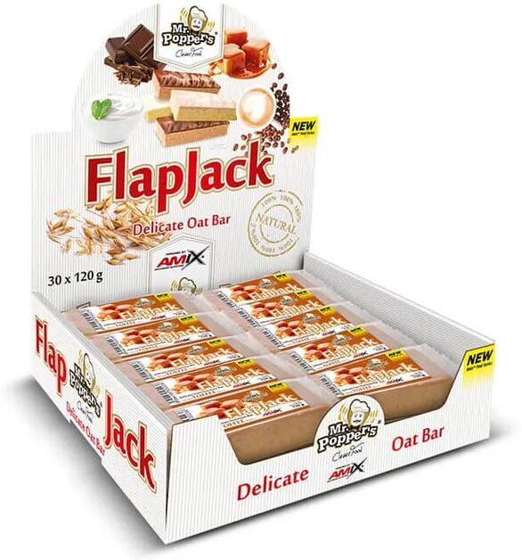 Amix Nutrition FLAPJACK OAT BAR 30 Barritas de 120g Toffee