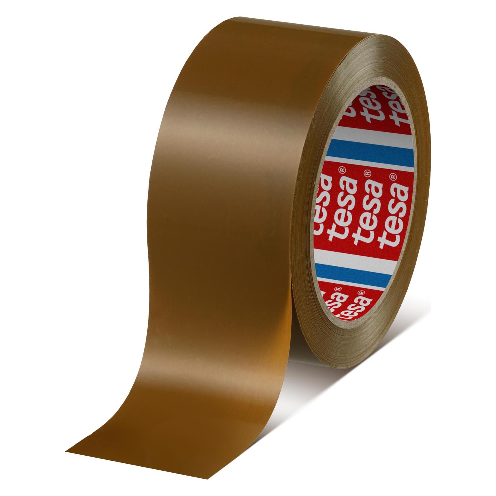 tesa tesapack Verpackungsklebeband 4124, aus PVC, 75 mm x 66 m (75 mm) (04124-00099-00)
