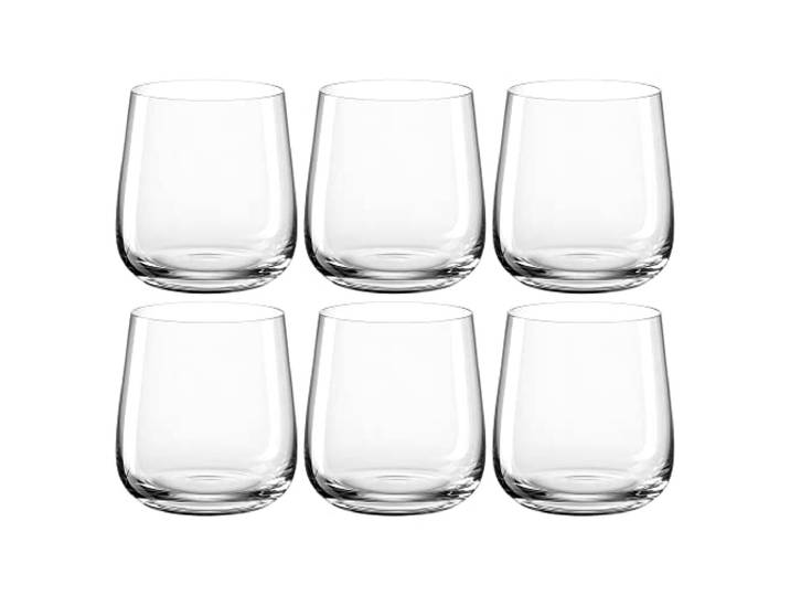 LEONARDO HOME Brunelli 066416 WH Lot de 6 gobelets en verre 400 ml