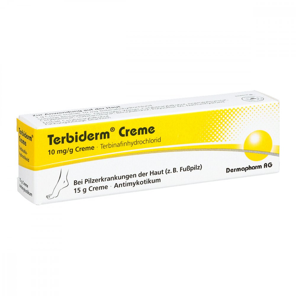 DERMAPHARM AG Terbiderm Creme 10mg/g 08877808