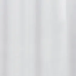 Bestlivings Dekoschal Noella Schlaufe Voile 2er Pack 140 x 145cm weiß - reinweiß