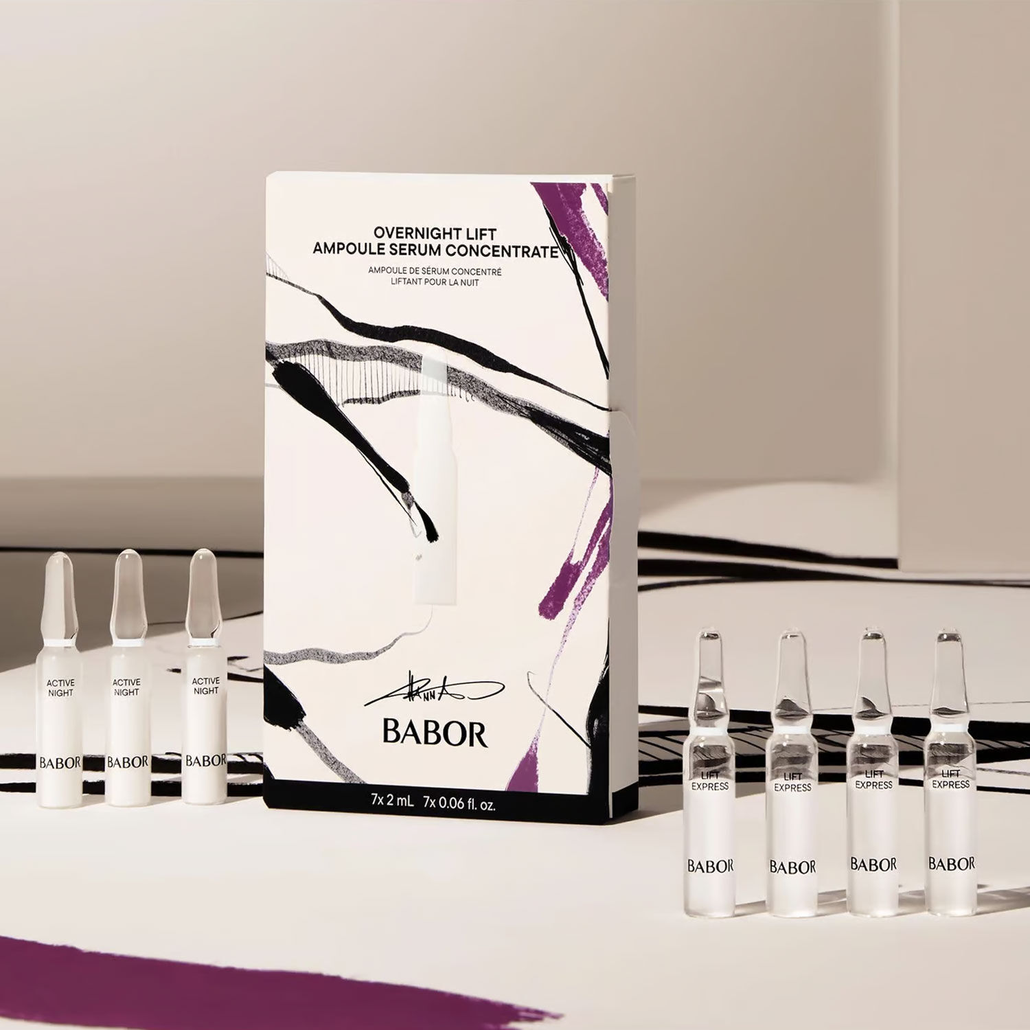 BABOR Hanna Overnight Lift Ampoule Serum Concentrate 7x2ml