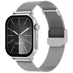 Carneo Zephyr Ultra Hr+ Smartwatch Silber Set, Smartwatch
