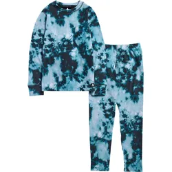 BURTON KIDS FLEECE SET Longsleeve & Hose 2027 crumple dye - XL