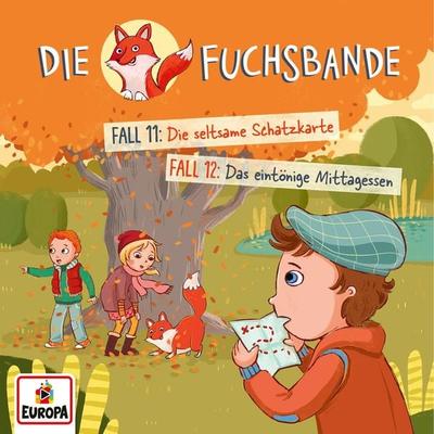 Folge 06: Fall 11: Die seltsame Schatzkarte / Fall 12: Das eintönige Mittagessen - Jana Lini, Audio, 4064066617202